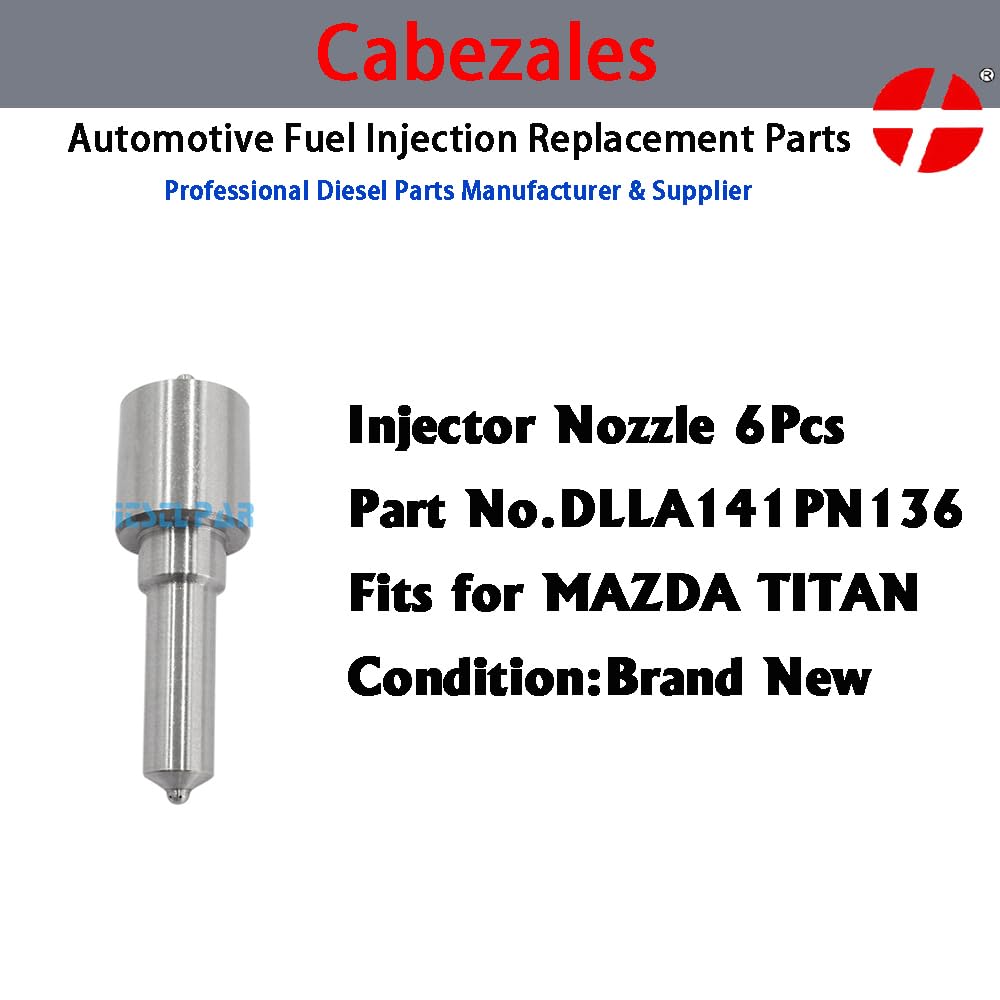 Amazon.com: 6Pcs Diesel Nozzle DLLA141PN136 105017-1360 Injector